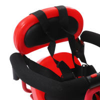 Asiento trasero de bicicleta para niños, accesorio de bicicleta, adecuado con cojín de asiento para niños - details 5