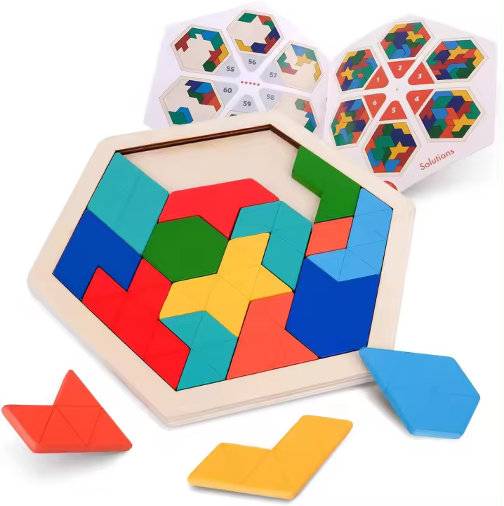 Rompecabezas de madera para niños - 1