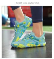 Zapatos de agua de verano para mujer, zapatillas de playa de camuflaje descalzas, natación al aire libre, deportes de vadeo, zapatos acuáticos de secado rápido suave - details 17
