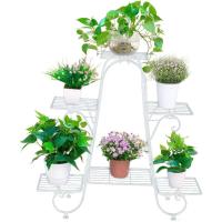 Soporte de Hierro para Plantas Estantería de 6 Niveles para Macetas Decoración de Flores para Exterior e Interior Muebles y Organización - details 9