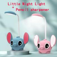 Lámpara de escritorio Stitch con sacapuntas USB (12x22x7,6cm) - details 4