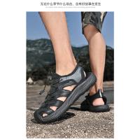 Sandalias de piel de vaca informales de gran tamaño, zapatos de playa de verano para hombres, sandalias deportivas al aire libre, sandalias de montañismo, zapatos creek - details 20