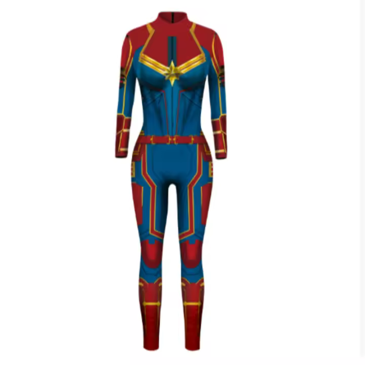 Traje de Supergirl 2025 - Body estilizado para mujer (cosplay/Halloween) - Colección Bear House - 1