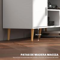 Mueble TV Moderno con Armario y 3 Compartimentos Para Televisiones de 60" - details 3