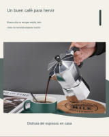 Máquina de espresso y café en la estufa, café italiano y cubano, estufa de gas disponible, 1-14 tazas de café - details 8