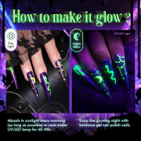 ROSALIND Esmalte de uñas en Gel, conjunto de varios colores de otoño e invierno, semipermanente UV, lámpara Led, regalo de Navidad y Halloween - details 9