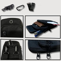 Bolso pequeño unisex para teléfono, perfecto para guardar el teléfono, impermeable y con correa estable. - details 6