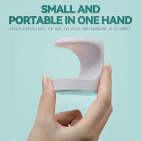 NAILPOP-lámpara secadora de uñas pequeña, lámpara LED UV USB para manicura, esmalte de Gel curativo, máquina de diseño en forma de huevo, herramientas para decoración de uñas de un solo dedo - details 7