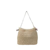 Vacaciones viento playa paja bolsa mujer 2025 nuevo viento perezoso tejido bolsa de gran capacidad moda hombro axila bolsa - details 0