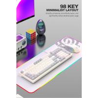 Conjunto de Teclado y Ratón para Juegos de Escritorio KM800 con 98 Teclas WiRED - details 3