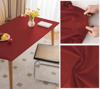 Mantel de Mesa Sólido de Color Impermeable, Resistente al Aceite, Lavable - details 9
