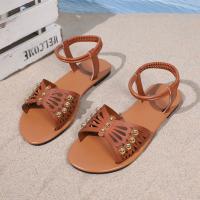 Sandalias de Mujer 2025 Estampado de Mariposa, Tallas 36-43, Estilo Playa Europeo, Calzado de Verano Ligero y Perfecto - details 9