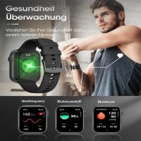 Reloj inteligente para hombre con función de teléfono, 1,8 pulgadas, rastreador de fitness con más - details 5