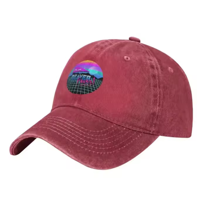 Moda Vaporwave - Beaver Fever Gorra de béisbol Sombreros de algodón Gorras de vaquero Unisex - 1
