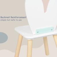 Mesa para niños con 2 sillas, juego de mesa de actividades para comer, pintar, aprender, leer, guardería, jardín de infantes - details 5