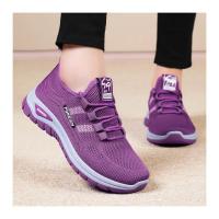 Zapatos deportivos transpirables a la moda para mujer, calzado informal de corte bajo para primavera, nuevo estilo, plantilla de EVA cómoda superior de malla - details 15