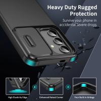 Funda de silicona para cámara deslizante para Samsung Galaxy S25, S24, S23, S22, Ultra Plus, Ultra - details 1