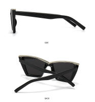 Toyear-gafas de sol estilo ojo de gato para mujer, de estilo Vintage lentes de sol, de marca de lujo, de diseñador, Punk, a la moda, Sexy - details 17