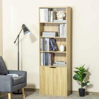 Estantería de Libros con 4 Compartimentos Abiertos Blanco 80 kg de Carga Tamaño 59x29x180 cm - details 10