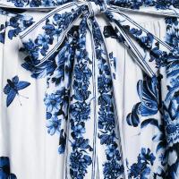2025 Moda Francesa Falda Holgada de Popelina con Diseño de Paridad Estampado para Combinar con Todo Temperamento Nueva Ropa de Mujer - details 4