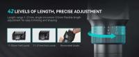 Kensen S29 para hombres 2 en 1 Kit de cortapelos ajustable Maquinilla de afeitar eléctrica Corte seco/húmedo Recortador de pelo de nariz - details 4