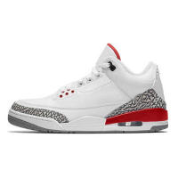 Baloncesto blanco transpirable plana zapatillas de deporte informales zapatillas de deporte para mujer zapatos para correr al aire libre 3s diseñador hombres zapatos deportivos - details 8