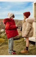 Chaqueta de Invierno para Niña Pequeña Abrigo Cálido con Capucha de Piel Sintética - details 9