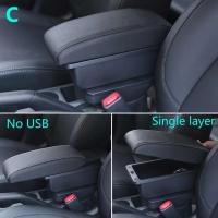 2019-2023 Pasamanos de iluminación de consola central de colector de polvo Dacia, accesorios decorativos de cuero - details 5