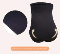 Pantalones moldeadores de cintura alta para mujer, corsés antideslizantes, ropa interior a la cadera, pantalones abdominales grandes S-4XL - details 2