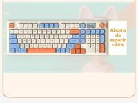 Langtu L98 Teclado Inalámbrico de Alta Valor RGB Modo Competitivo de Juegos - details 5