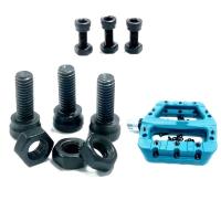 24 unids/lote bicicleta de montaña pedal de nailon accesorios de bicicleta tornillo antideslizante M3 * 8,0mm - details 0