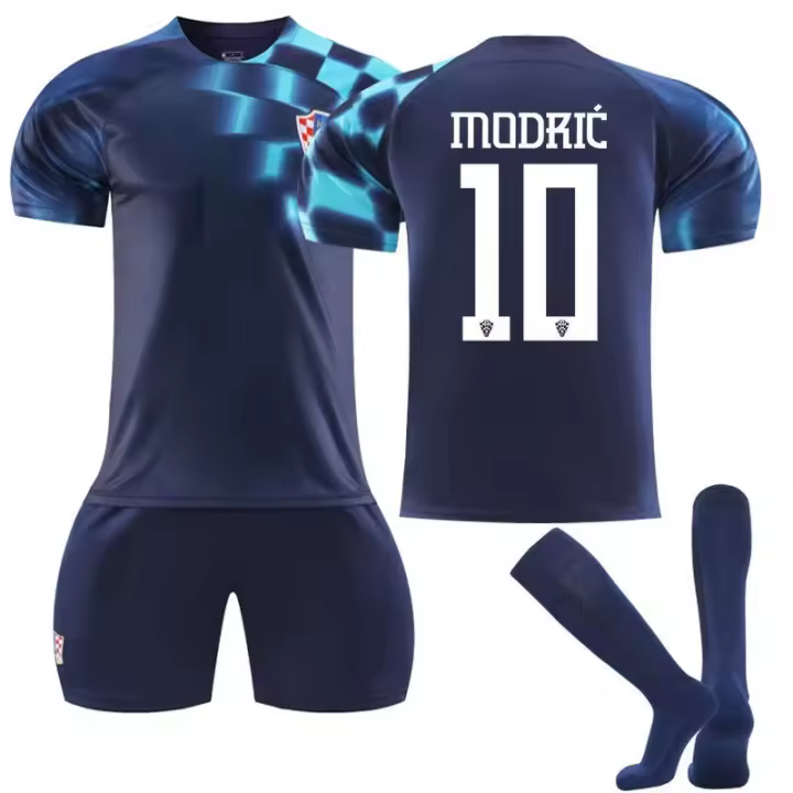 2223 Nueva versión visitante Conjunto de camiseta de fútbol No. 10 Modric. - 1
