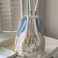 Mochila de almacenamiento para raqueta deportiva con dibujos de cachorros, bolso de hombro ligero de nailon para Fitness, bolsa de Fitness con cordón para tenis de gran capacidad - details 23