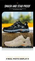 Zapatos de seguridad a prueba de perforaciones para hombre, zapatillas de trabajo de verano, zapatos de seguridad ligeros con punta de acero - details 24