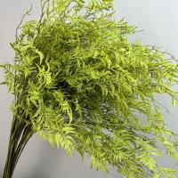 Rama de hoja persa Artificial grande, plantas de hojas de helecho falsas realistas y elegantes, plantas verdes simuladas de plástico, escritorio para sala de estar - details 2