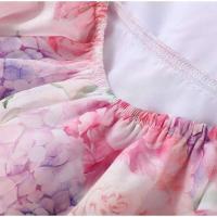 Mini vestido elegante con estampado ral, Espalda descubierta, sin mangas, dobladillo, Vestidos apilables, Vestidos dulces A e, ropa de fiesta para mujer nueva 2025 - details 7