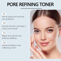 Centella-tónico Facial reafirmante para levantar la piel, reduce los poros, ácido salicílico, suero brillante para el rostro, tónico hidratante para el cuidado de la piel, 100ml - details 5