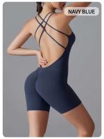 Miml - Conjunto de yoga de una pieza para mujer, body deportivo sin espalda, sujetador de glúteos mejorado, mono corto para gimnasio y fiesta - details 11