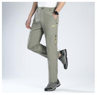 CHRLCK-Pantalones impermeables de secado rápido para hombre, ropa deportiva antiarañazos para acampada, senderismo, escalada, pesca, Verano - details 15