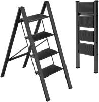 Escalera Plegable de Aluminio Ligera, Antideslizante, Portátil para Hogar y Oficina - details 32