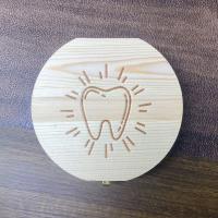 Caja de madera para guardar dientes de bebé, organizador de cordón Umbilical, almacenamiento de dientes, regalos - details 5