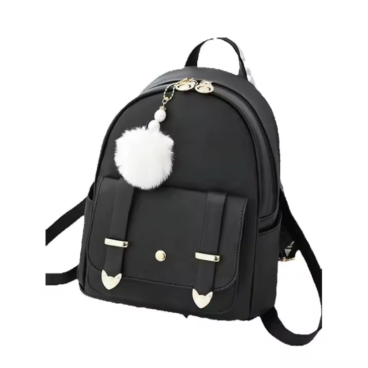 Bolso para mujer, mochila pequeña de moda, fresca y dulce, mochila de estilo universitario Mochila de lujo de alta gama - 1