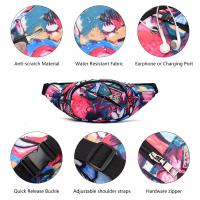 Riñonera para hombre y mujer, bolso de cintura multifunción, resistente al agua, cinturón ajustable para caminar y correr - details 9