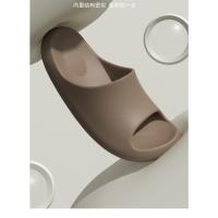 Patrón de cuero zapatillas de alta gama de las mujeres de verano nuevo hogar interior zapatillas frescas baño simple sandalias de baño desgaste exterior de los hombres - details 7