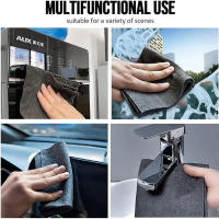Paño de limpieza mágico engrosado, trapos de microfibra reutilizables, toalla de limpieza de vidrio para espejos de cocina, ventanas de automóviles, 10/5 piezas - details 4