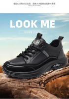 Zapatos Deportivos de Cuero de Vaca de Prima Calidad para Hombres Zapatos Ligeros Antideslizantes para el Día a Día Novedad de Primavera - details 2