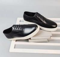Nueva moda vendedora caliente para los hombres, zapatos de alta calidad con cierre de correa de cuero en capas, zapatos de hombre - details 13