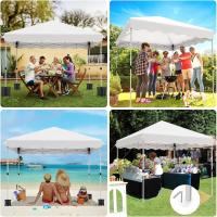 Tenta de Gazebo Instantánea de 3x3M Tu Refugio al Aire Libre Plegable con Bolsa y Sandbags - details 26