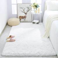 Alfombra De Plush Para Dormitorio Alfombrilla Suave Para Pies Alfombra De Niños Para Sala De Estar Decoración De Habitación Antideslizante Poliéster 100% - details 25