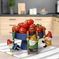 Miniaturas de Maceta de Flor Gnomo Esculturas de Estatua para Jardín y Oficina Regalo Perfecto - details 4